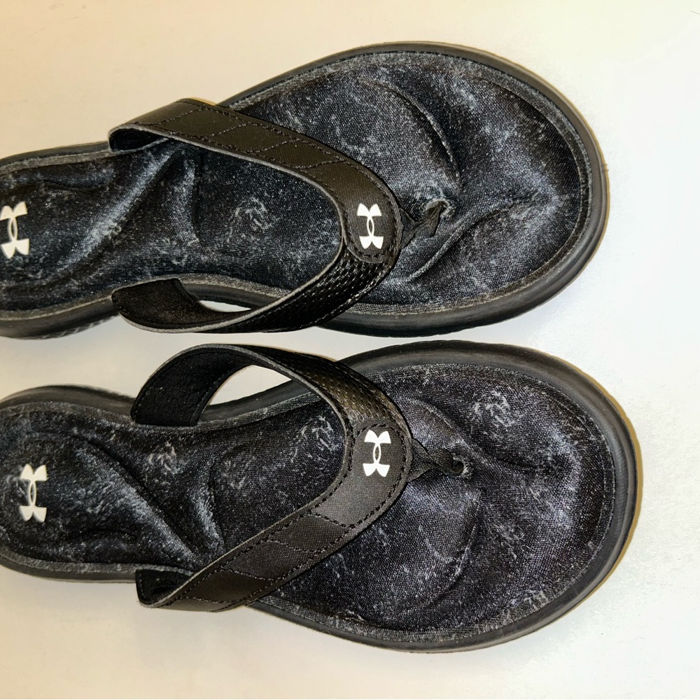 Under Armour Marbella VII Women’s Graphic FB Slides, Size 9 NWT